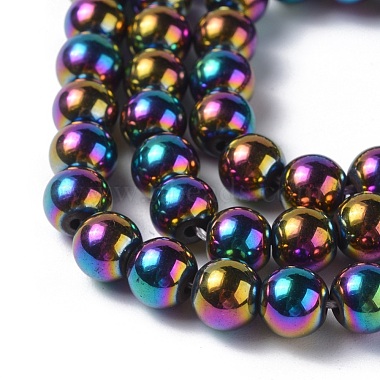 Magnetic Synthetic Hematite Beads(G-Q567-1)-3