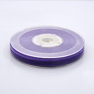Polyester Velvet Ribbon for Gift Packing and Festival Decoration, Blue Violet, 3/8 inch(10mm), about 50yards/roll(45.72m/roll)(SRIB-M001-10mm-465)