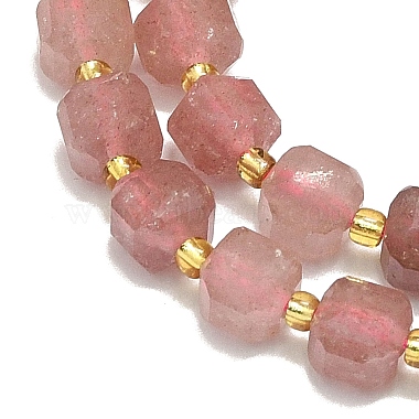 Natural Strawberry Quartz Beads Strand(G-I376-D09-01)-3