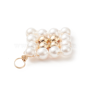 Pendentifs en perles de coquillages(PALLOY-JF02028)-4