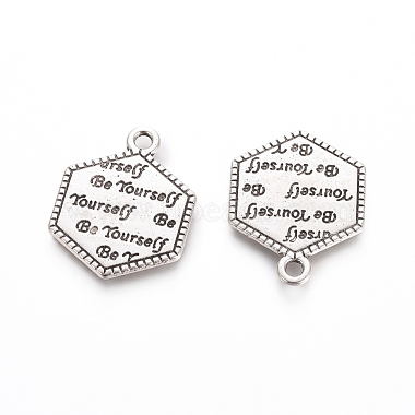 Rack Plating Tibetan Style Alloy Pendants(TIBEP-L005-09AS)-2