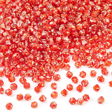 Picasso Baking Paint Glass Seed Beads(SEED-TA0001-62H)-2