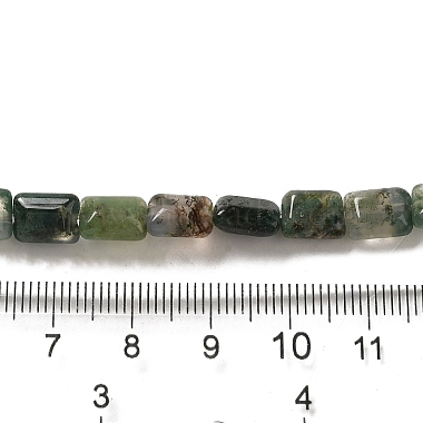 Natural Moss Agate Beads Strands(G-G085-A17-01)-4