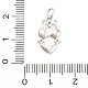 Brass Micro Pave Cubic Zirconia Pendants(KK-H527-06A-P)-3