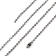 304 Stainless Steel Ball Chain Necklaces(CHS-O005-B-1.5mm)-3