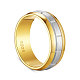 SHEGRACE Real 24K Gold Plated 925 Sterling Silver Finger Rings(JR699A-02)-1