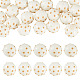20Pcs Handmade Bumpy Lampwork Beads(LAMP-TA0002-36)-1
