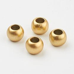 CCB Plastic Beads, Rondelle, Antique Golden, 10x8mm, Hole: 5mm(CCB-P003-05AG)