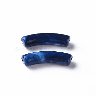 Perles acryliques bicolores(X-MACR-S272-78J)-2