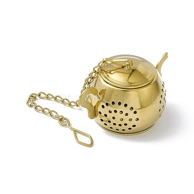 Заварник для рассыпного чая в форме чайника(AJEW-G045-06G)-2