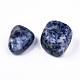 perles de jaspe tache bleue naturelle(G-N332-014)-3