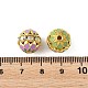 Brass & Alloy & Rhinestone Enamel Beads(RB-CBA973B-11C-G)-3