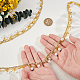 1 Yard Brass Rhinestone Cup Chains(CHC-WH0002-04G)-3