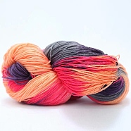 Acrylic Fiber Yarn, Gradient Color Yarn, Colorful, 2~3mm, about 50g/roll(PW22122439159)