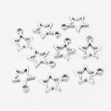 Antique Silver Star Alloy Charms