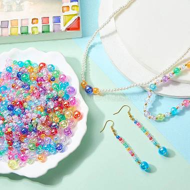 150g UVメッキ透明アクリルビーズ(OACR-SZ0001-53)-4