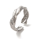 Non-Tarnish 304 Stainless Steel Open Cuff Ring(RJEW-C068-03D-P)-1