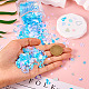 100G Plastic Sequins Beads(PVC-TA0001-04B)-7