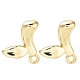 Alloy Stud Earring Finding Accessories(FIND-U006-01G)-1