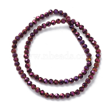 Electroplate Glass Beads Strands(EGLA-K015-10B)-2