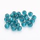 Perles en verre d'argent feuille manuelles(X-FOIL-R054-17)-1