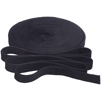 5m Velvet Ribbon for Sewing Decoration, Black, 3/8 inch(10mm)