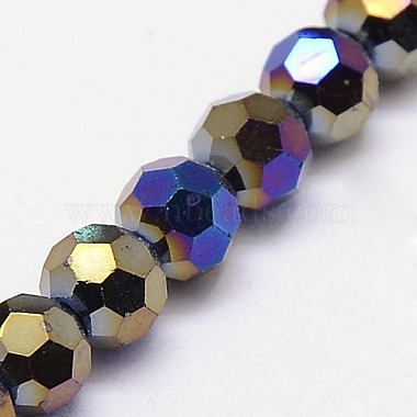 電気メッキガラスビーズ連売り(X-EGLA-J042-8mm-AB01)-3