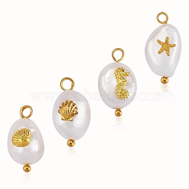 40 pcs 4 styles de pendentifs en perles keshi naturelles(FIND-SZ0006-09)-5