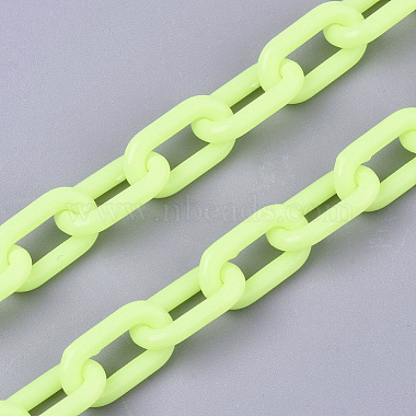 Opaque Acrylic Cable Chains(X-SACR-N010-002I)-4