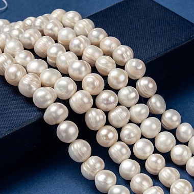 Natural Cultured Freshwater Pearl Beads Strands(PEAR-L001-G-14)-4