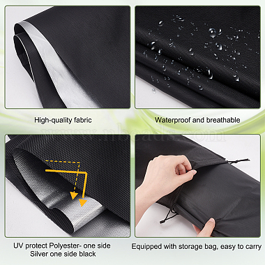 Polyester Portable Window Blackout Curtain for Travel(AJEW-WH0471-139)-4