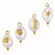 40 pcs 4 styles de pendentifs en perles keshi naturelles(FIND-SZ0006-09)-5