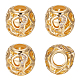 10Pcs Brass Rhinestone European Beads(KK-BBC0009-16)-1