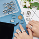 24Pcs 4 Size 201 Stainless Steel Grooved Finger Ring Settings(STAS-UN0048-53)-4