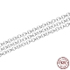 925 Sterling Silver Rolo Chains(STER-WH0011-05S)-2
