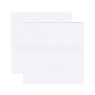 Acrylic Organic Glass Sheet, for Craft Projects, Signs, DIY Projects, Square, WhiteSmoke, 30x30x0.3cm(AJEW-BC0005-82B)