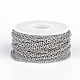 304 Stainless Steel Textured Cable Chains(CHS-H007-42P)-2