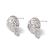 Rack Plating Alloy Stud Earring Findings(FIND-I030-11P)-2