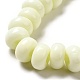 Chapelets de perles vernissées manuelles(LAMP-G156-20G)-4