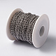 304 Stainless Steel Textured Cable Chains(CHS-H007-46P)-2