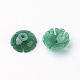 Natural Myanmar Jade/Burmese Jade Beads Caps(G-E418-04)-2