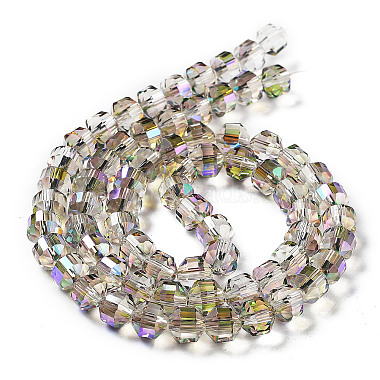 Galvanoplastie rondelles perles de verre brins(EGLA-A036-09A-FR01)-2