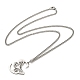 201 Stainless Steel Necklaces(NJEW-Q336-01S-P)-1
