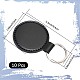 CutHollow 10Pcs PU Leather Keychain(KEYC-CL0001-09C)-2