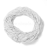 Polyester Cord, Twisted Cord, WhiteSmoke, 5mm, about 97~100m/bundle(NWIR-P021-003)