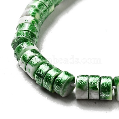 Electroplated Natural Howlite Bead Strands(G-D470-01C)-3