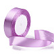 Hair Accessory Satin Ribbon Handmade Material(X-RC25mmY045)-1