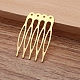 Iron Hair Comb Findings(OHAR-PW0001-431G)-1