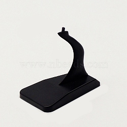 Plastic Model Aircraft Display Stands, Tabletop Display Easels for Model Airplane Holder, Black, Finish Product: 6x3.7x5.5cm(ODIS-WH0002-57)