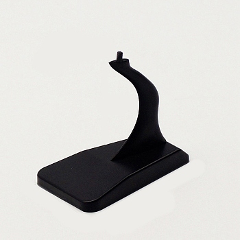 Plastic Model Aircraft Display Stands, Tabletop Display Easels for Model Airplane Holder, Black, Finish Product: 6x3.7x5.5cm